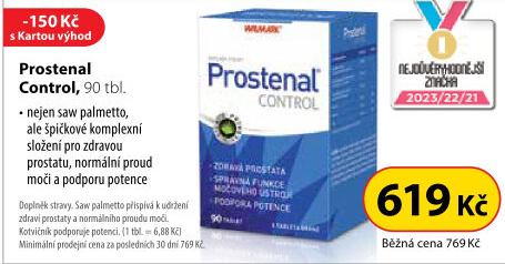 Doplněk stravy Control Prostenal Walmark