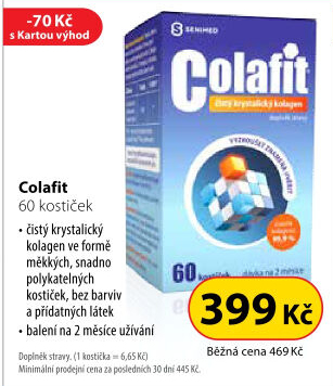 Doplněk stravy na klouby Colafit