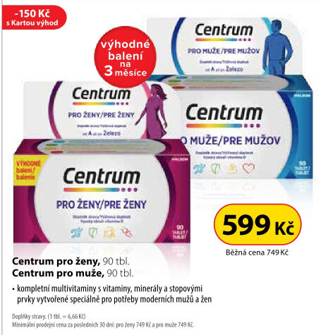Doplněk stravy pro ženy Centrum