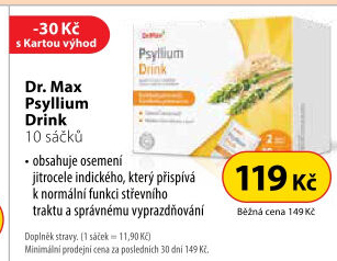 Doplněk stravy Psyllium Drink Dr.Max