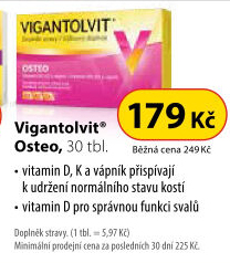 Doplněk stravy Vigantolvit Osteo