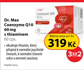 Dr. Max Coenzyme Q10 60 mg 60 kapslí