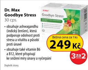 Dr. Max Goodbye Stress 30 kapslí