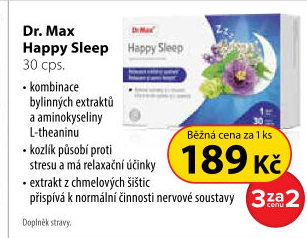 Dr. Max Happy Sleep 30 kapslí