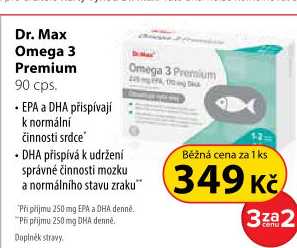 Dr. Max Omega 3 Premium 90 kapslí