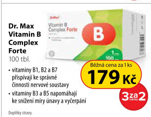 Dr. Max Vitamin B Complex Forte 100 tablet