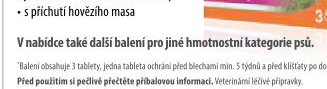 FRONTPRO Žvýkací tablety pro psy 10-25 kg 68 mg 3 tablety