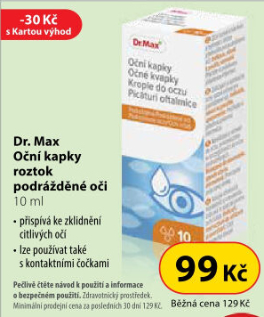 Kapky oční Dr.Max