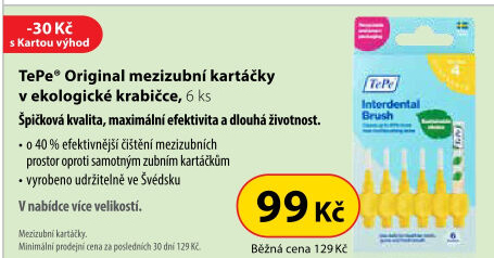 Kartáčky mezizubní TePe