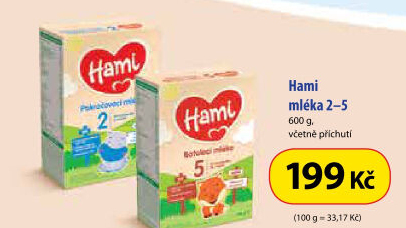 Kojenecká výživa Hami
