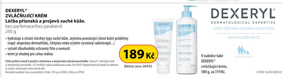 Krém ochranný Dexeryl