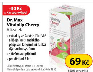 Lízátka Vitalolly Dr.Max