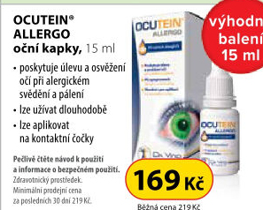 Oční kapky Allergo Ocutein