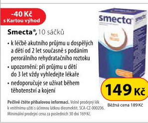 Suspenze proti průjmu Smecta