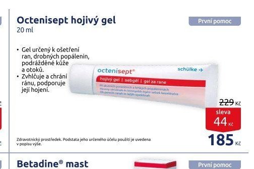 Octenisept hojivý gel
