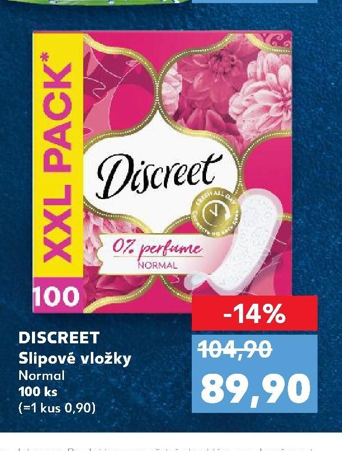 Discreet Slipové vložky