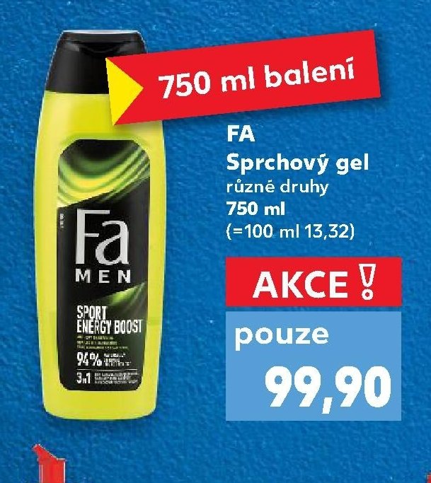 FA Sprchový gel různé druhy 750 ml