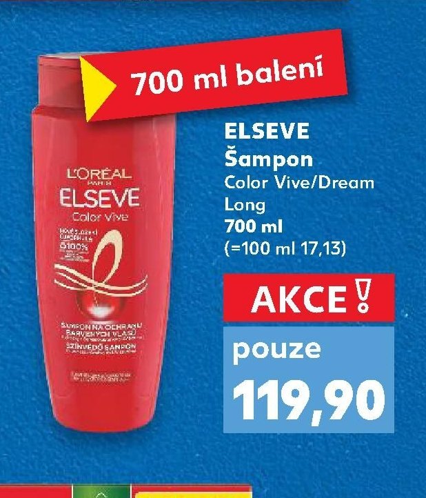 ELSEVE Šampon Color Vive/Dream Long 700 ml