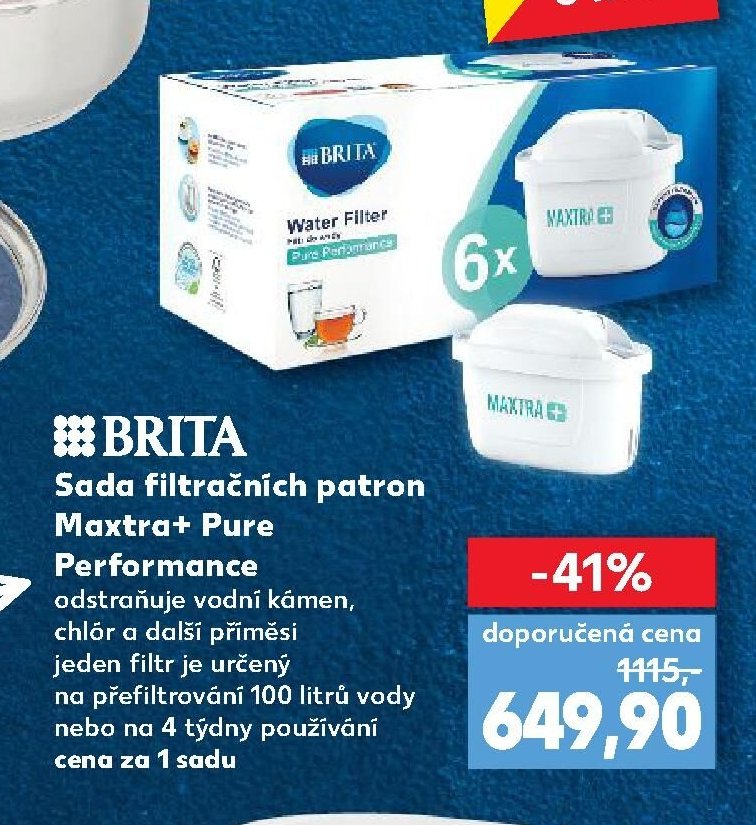 Brita Sada filtračních patron Maxtra+ Pure Performance