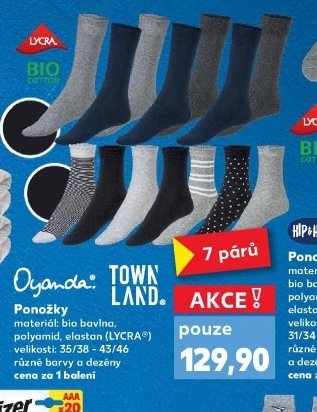 Ponožky Oyanda / Townland