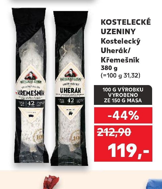 KOSTELECKÉ UZENINY Kostelecký Uherák/Křemešník 380 g