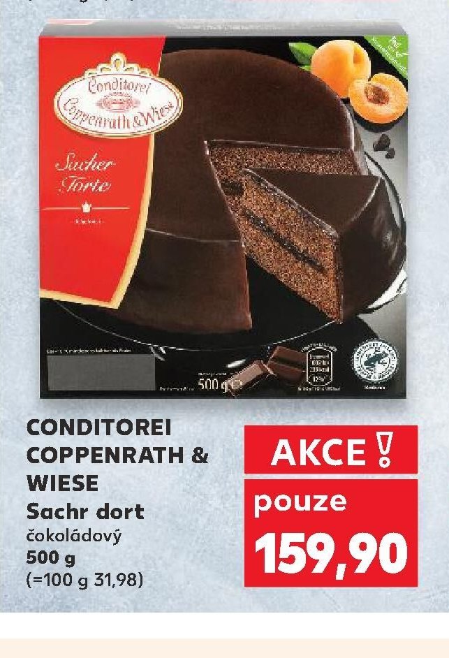 CONDITOREI COPPENRATH & WIESE Sachr dort čokoládový 500 g