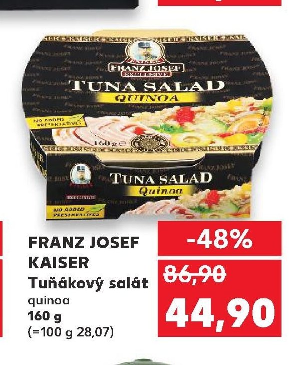 FRANZ JOSEF KAISER Tuňákový salát quinoa