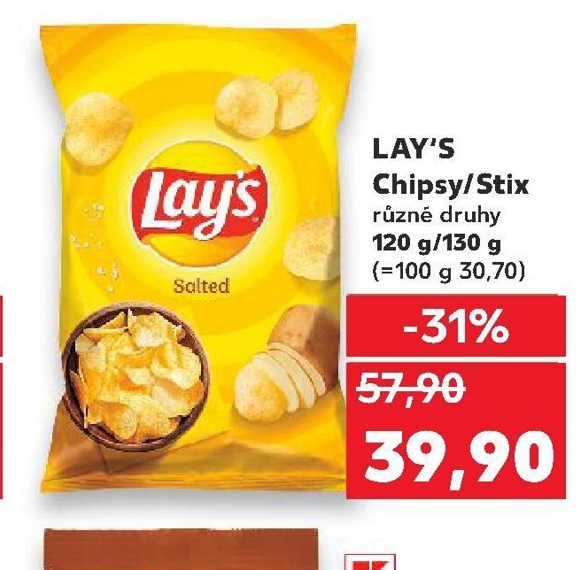 LAY'S Chipsy/Stix různé druhy