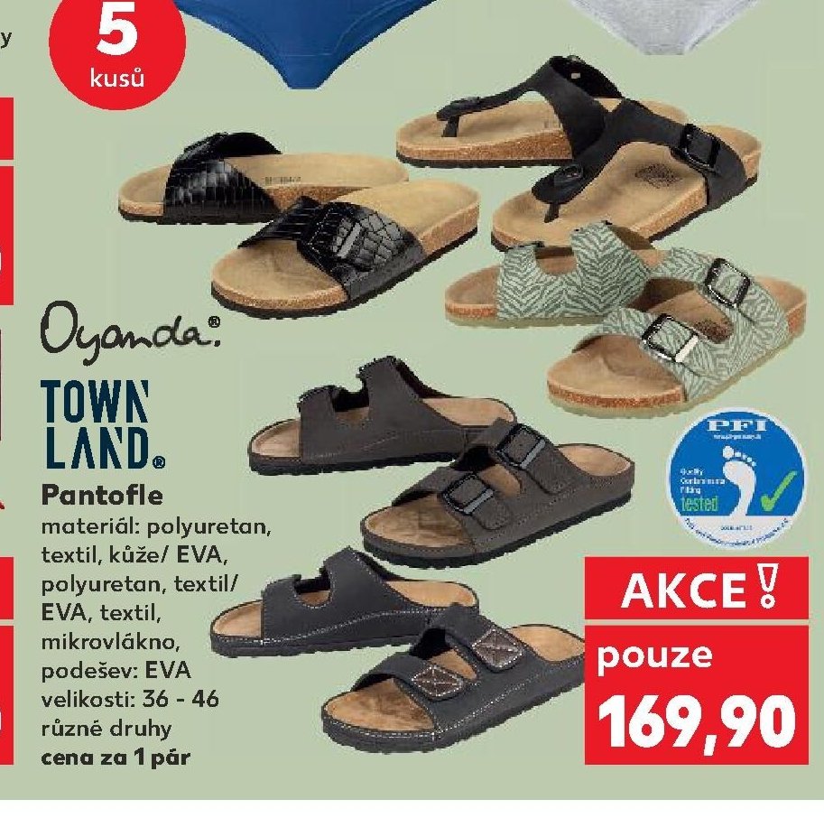 Town Land Pantofle