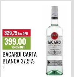 Rum Carta Blanca Bacardi