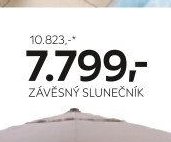 Závěsný slunečník