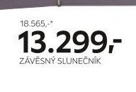 Závěsný slunečník