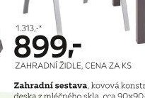 Zahradní židle, cena za ks