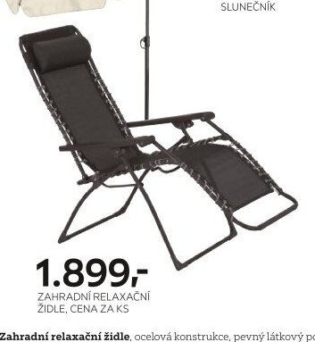 Zahradní relaxační židle
