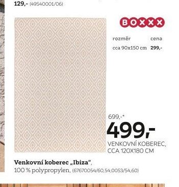 Venkovní koberec „Ibiza“