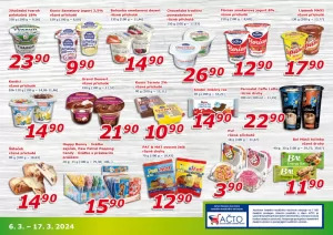 akční leták ESO MARKET 6.3.2024-17.3.2024