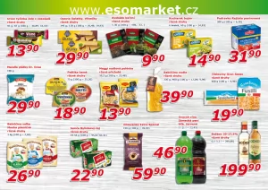 akční leták ESO MARKET 6.3.2024-17.3.2024
