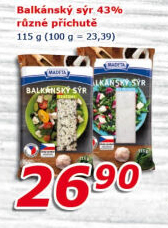 Balkánský sýr Madeta