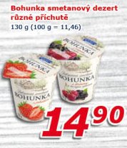 Dezert Bohunka Bohušovická mlékárna