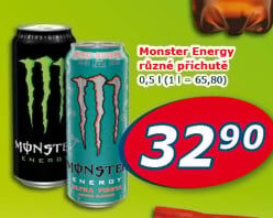 Energetický nápoj Monster Energy