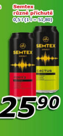 Energetický nápoj Semtex