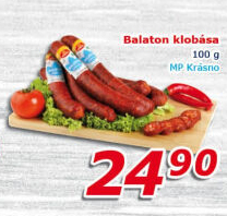 Klobása Balaton Krásno