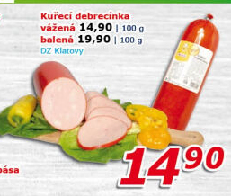 Kuřecí debrecínka DZ Klatovy