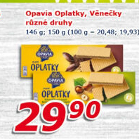 Oplatky Zlaté Opavia