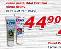 Pasta na zuby dětská Perlička Odol