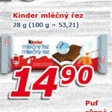 Řez mléčný Kinder