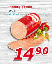 Salám Gothaj Maso uzeniny Písek