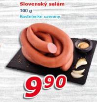 Salám slovenský točený Kostelecké uzeniny