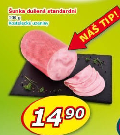 Šunka dušená standard Kostelecké uzeniny