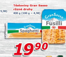 Těstoviny semolinové Gran Sasso